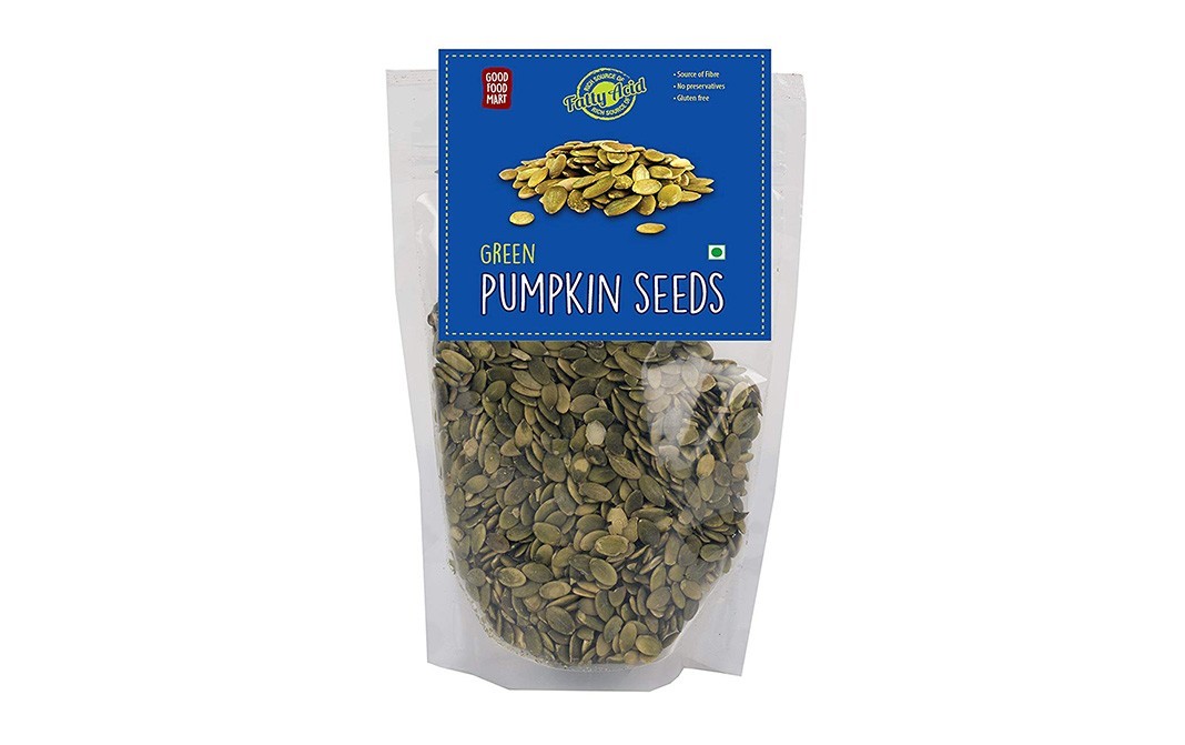 Good Food Mart Green Pumpkin Seeds    Pack  350 grams